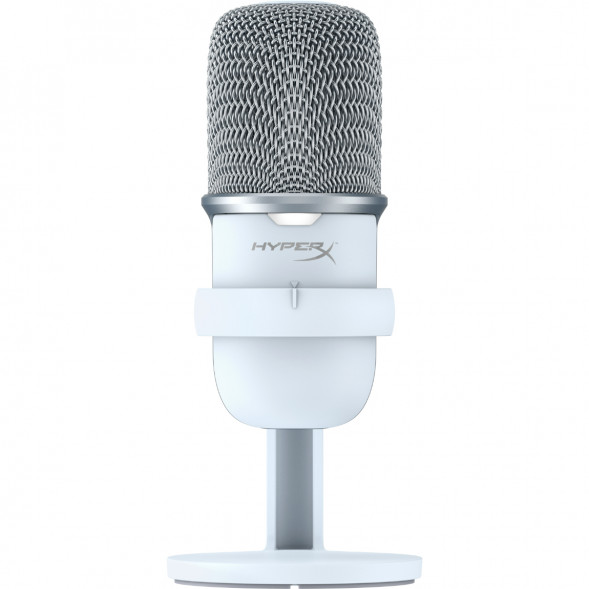 Микрофон для стриминга и игр HyperX SoloCast, White в Чите