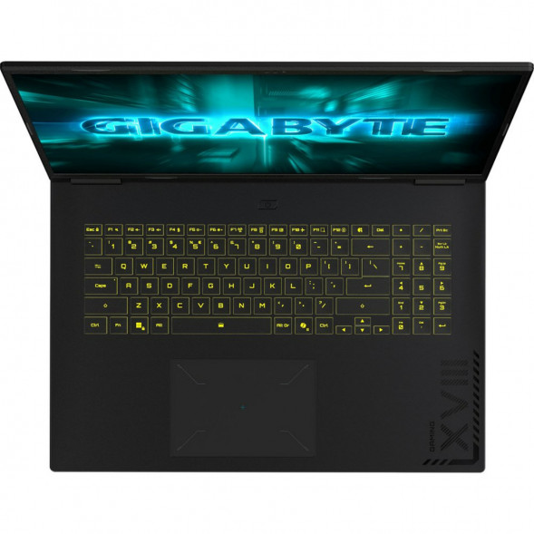 Ноутбук Gigabyte Gaming A18 GA83H (18&amp;quot;, IPS, AMD Ryzen 7 260 3.8ГГц, 8 ядер, 16ГБ DDR5, 512ГБ SSD, NVIDIA GeForce RTX 5050 8 ГБ,  без ОС), черный  в Чите