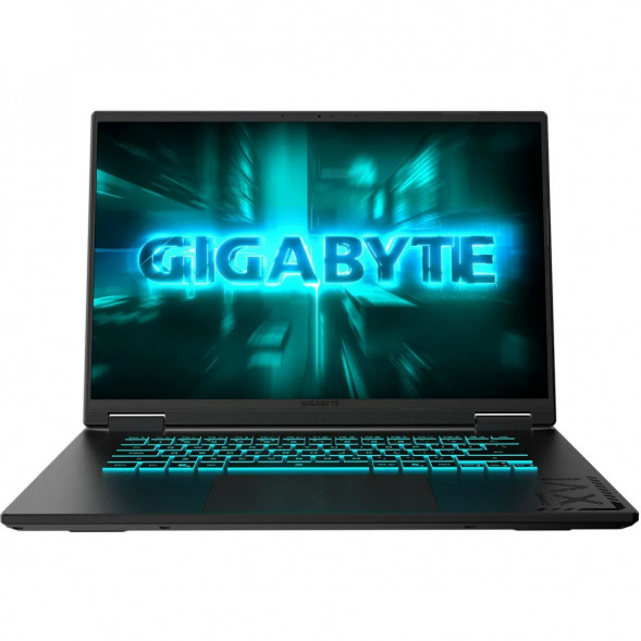 Ноутбук Gigabyte Gaming A16 GA63H (3VHK3EE893SD) (16&amp;quot;, IPS, AMD Ryzen 7 260 3.8ГГц, 8 ядер, 16ГБ DDR5, 512ГБ SSD, NVIDIA GeForce RTX 5060 - 8 ГБ, без ОС), черный в Чите