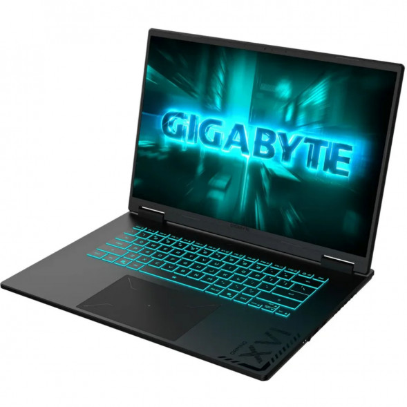 Ноутбук Gigabyte Gaming A16 GA63H (3VHK3EE893SD) (16&amp;quot;, IPS, AMD Ryzen 7 260 3.8ГГц, 8 ядер, 16ГБ DDR5, 512ГБ SSD, NVIDIA GeForce RTX 5060 - 8 ГБ, без ОС), черный в Чите