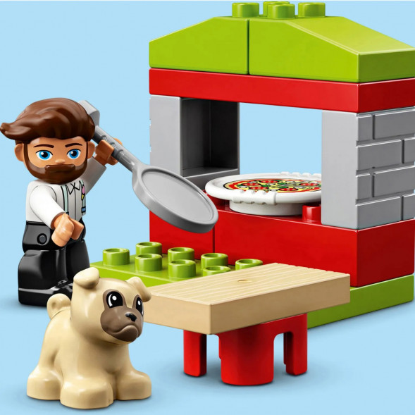 Конструктор LEGO DUPLO 10927 Town Киоск-пиццерия в Чите