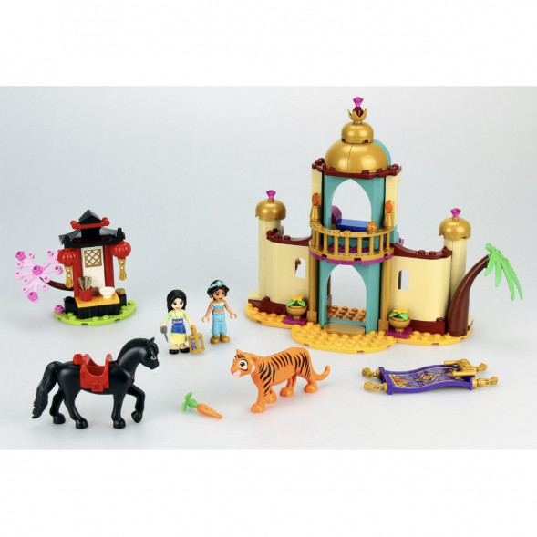 Конструктор LEGO Disney Princess 43208 Приключения Жасмин и Мулан в Чите