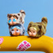Коллекционная фигурка POP MART CRYBABY Wild But Cutie Series - Vinyl Plush Pendant Blind Box в Чите