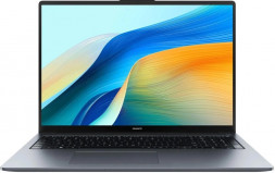 Ноутбук Huawei MateBook D 16 MCLG-X 53014QKW(Intel Core i5 13420H, 16384 Mb, 16" WUXGA 1920х1200, 1000Gb SSD,Intel UHD Graphics, серый)