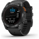 Умные часы Garmin Fenix 7X Solar серый с черным ремешком 010-02541-01 в Чите