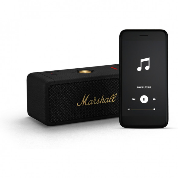 Портативная акустика Marshall Emberton II, 20 Вт, Black/Brass в Чите