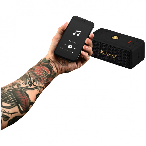 Портативная акустика Marshall Emberton II, 20 Вт, Black/Brass в Чите