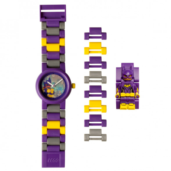 Часы LEGO Super Heroes 8020844 Batman Movie Бэтгерл с минифигуркой в Чите