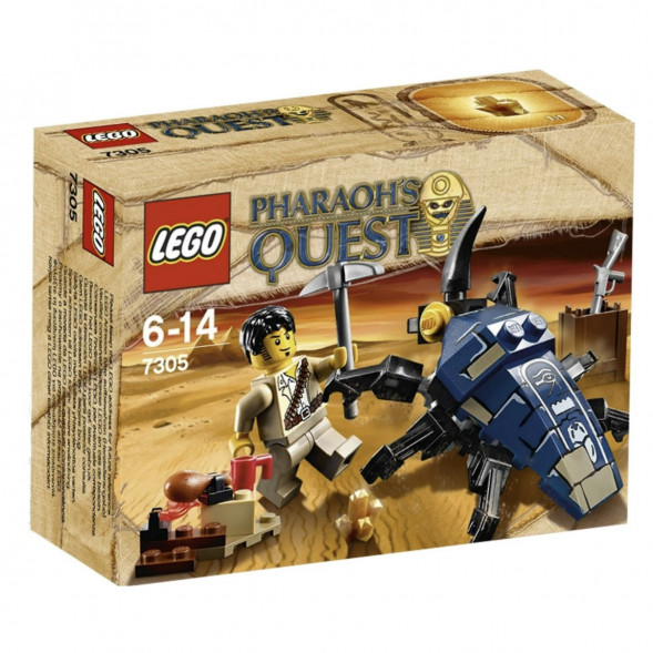 Конструктор LEGO Pharaohs Quest 7305 Атака скарабея в Чите