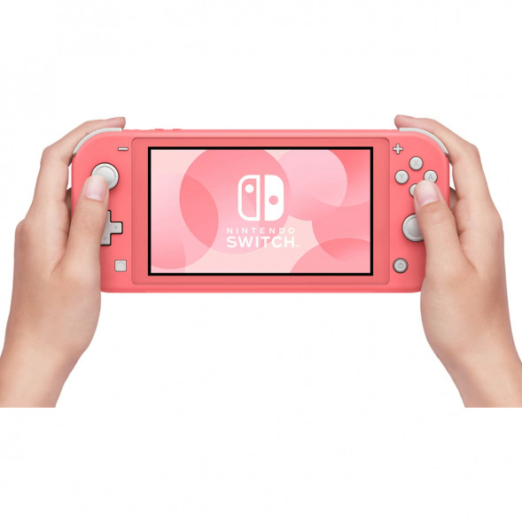 Игровая приставка Nintendo Switch Lite 32 ГБ, коралловый в Чите