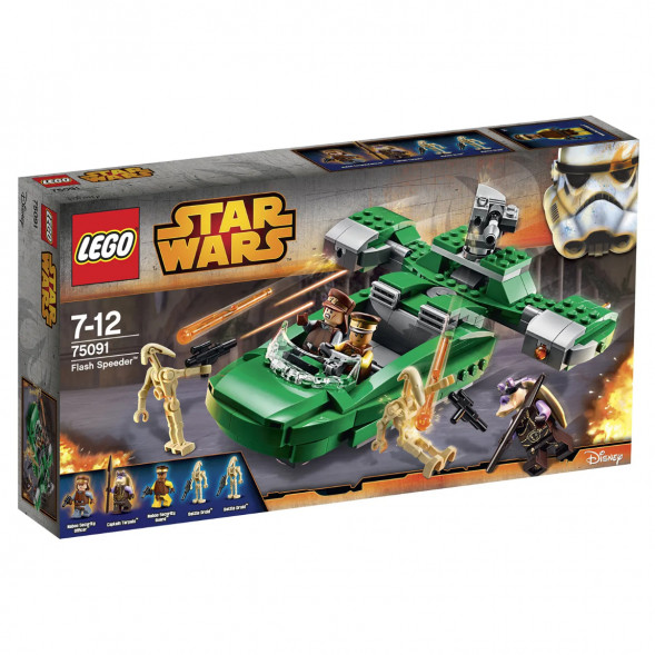 Конструктор LEGO Star Wars 75091 Флэш-спидер в Чите