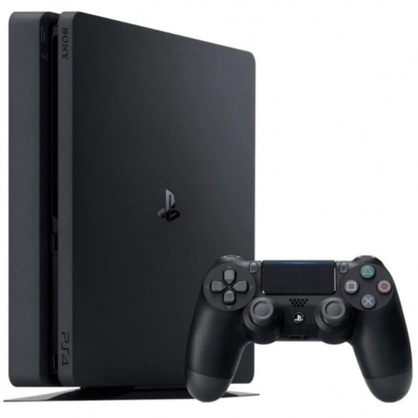 Игровая приставка Sony PlayStation 4 Slim 1TB black в Чите