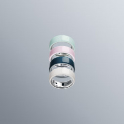 Умное кольцо Oura Ring 4 Ceramic (размер 14), Облако/Cloud