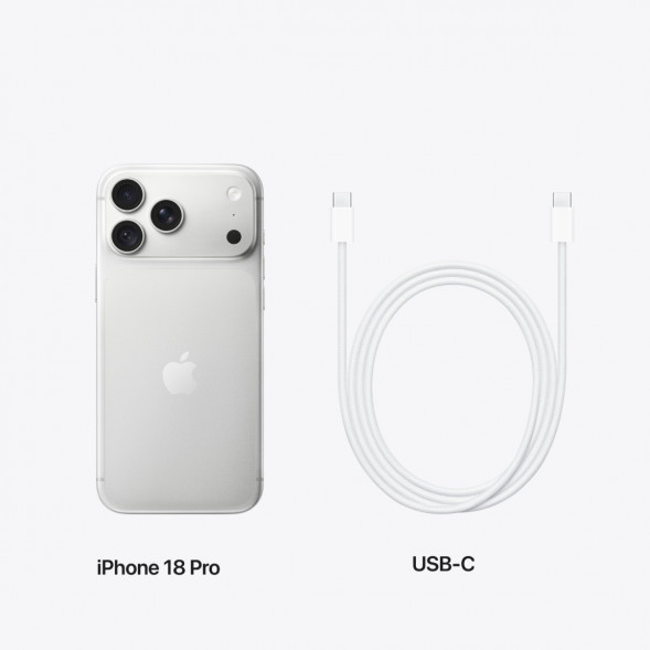 Смартфон Apple iPhone 18 Pro 256GB (eSIM), Silver в Чите