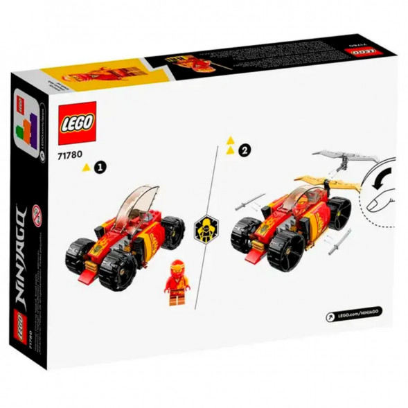 Конструктор LEGO Ninjago 71780 Гоночный автомобиль ниндзя Кая в Чите