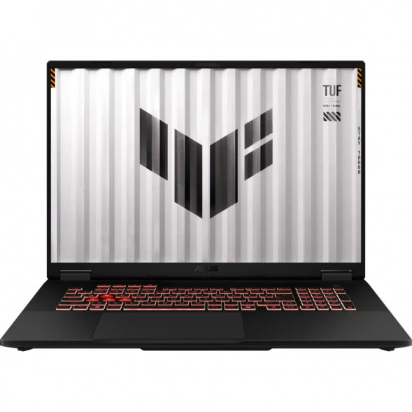 Ноутбук ASUS TUF Gaming A18 FA808UP-S8051 (18&amp;quot;, 2025, IPS, AMD Ryzen 7 260 3.8ГГц, 8 ядер, 32ГБ DDR5, 1ТБ SSD, NVIDIA GeForce RTX 5070 8 ГБ, без ОС), серый в Чите