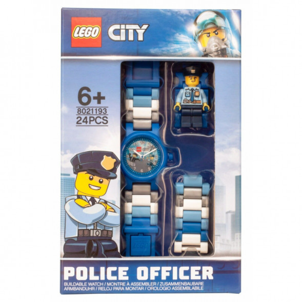 Часы LEGO City 8021193 City «Policeman» с минифигуркой в Чите