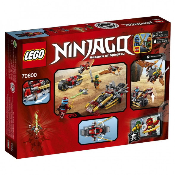 Конструктор LEGO Ninjago 70600 Погоня на мотоциклах в Чите