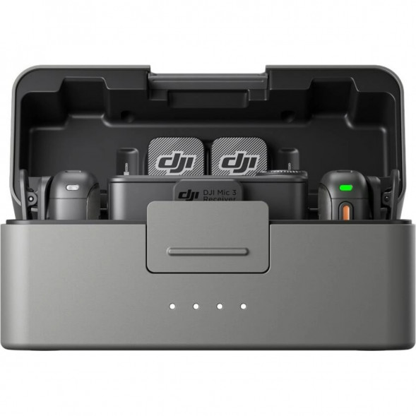 Беспроводной микрофон DJI Mic 3 (2 TX + 1 RX + Charging Case) в Чите