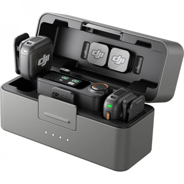 Беспроводной микрофон DJI Mic 3 (2 TX + 1 RX + Charging Case) в Чите