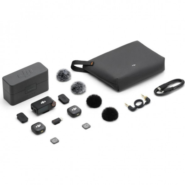 Беспроводной микрофон DJI Mic 3 (2 TX + 1 RX + Charging Case) в Чите