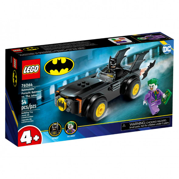 Конструктор LEGO Super Heroes 76264 Погоня на Бэтмобиле: Бэтмен против Джокера в Чите