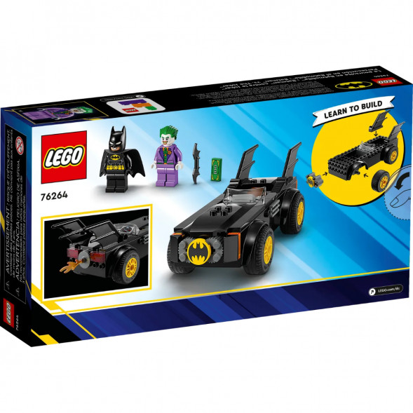 Конструктор LEGO Super Heroes 76264 Погоня на Бэтмобиле: Бэтмен против Джокера в Чите