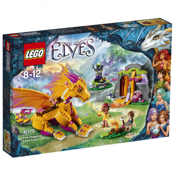Конструктор LEGO Elves 41175 Лавовая пещера дракона огня в Чите
