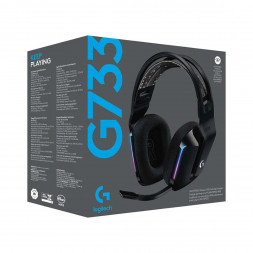 Игровая гарнитура Logitech G733 RGB Lightspeed Wireless, черный