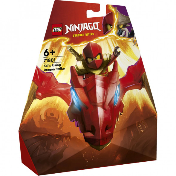 Конструктор LEGO Ninjago 71801 Удар восходящего дракона Кая в Чите