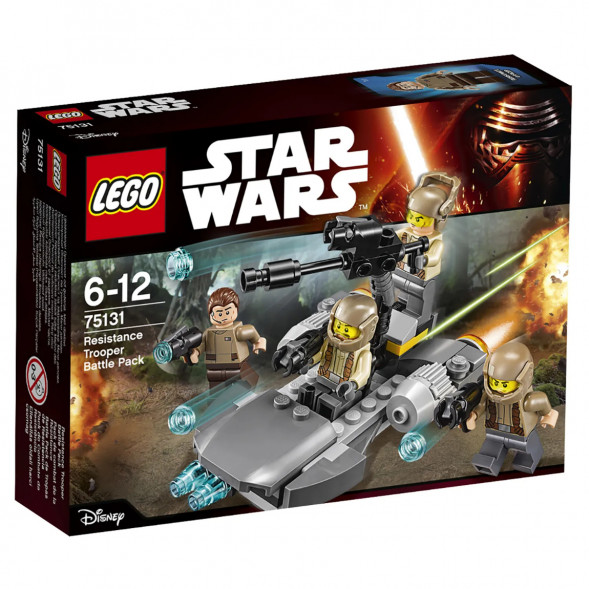 Конструктор LEGO Star Wars 75131 Боевой набор Сопротивления в Чите