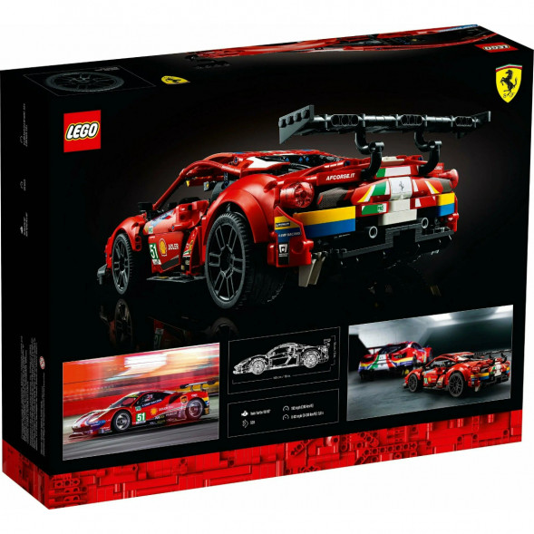 Конструктор LEGO Technic 42125 Ferrari 488 GTE &amp;quot;AF Corse #51&amp;quot; в Чите