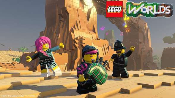 Игра LEGO Worlds [Nintendo Switch, русская версия] в Чите