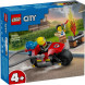 Конструктор LEGO City 60410 Пожарно-спасательный мотоцикл в Чите