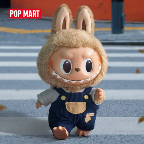 Коллекционная фигурка POP MART Labubu Time to chill Vinyl Plush Doll в Чите