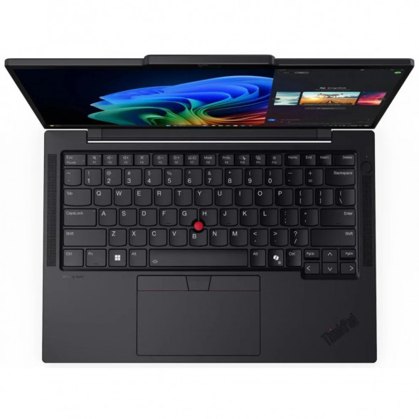 Ноутбук Lenovo ThinkPad T14s G6 21QX000MUS (14&amp;quot;, IPS, Intel Core Ultra 7 258V 2.2ГГц, 8 ядер, 32ГБ LPDDR5x, 512ТБ SSD, Windows 11 Pro), черный в Чите