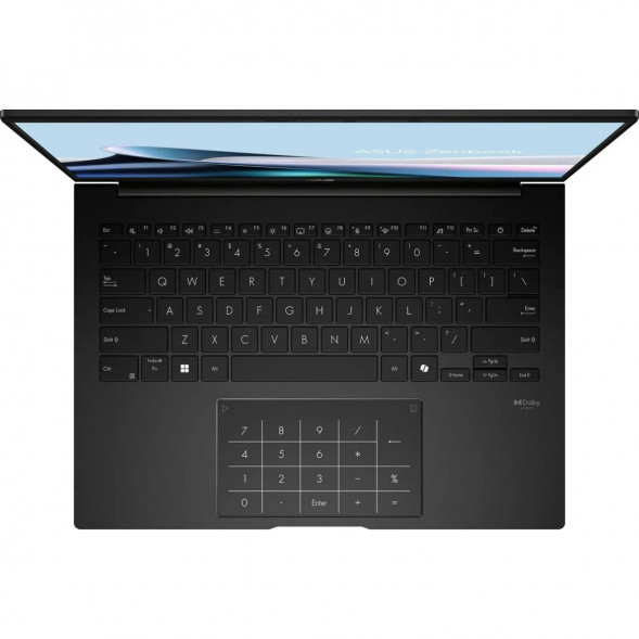 Ноутбук ASUS Zenbook 14 UM3406GA-QD132 (14&amp;quot;, OLED, AMD Ryzen AI 5 430 2ГГц, 4 ядра, 16ГБ LPDDR5x, 512ГБ SSD, AMD Radeon 840M, без ОС), черный в Чите