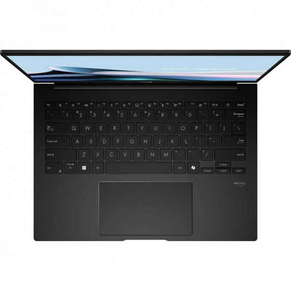 Ноутбук ASUS Zenbook 14 UM3406GA-QD132 (14&amp;quot;, OLED, AMD Ryzen AI 5 430 2ГГц, 4 ядра, 16ГБ LPDDR5x, 512ГБ SSD, AMD Radeon 840M, без ОС), черный в Чите
