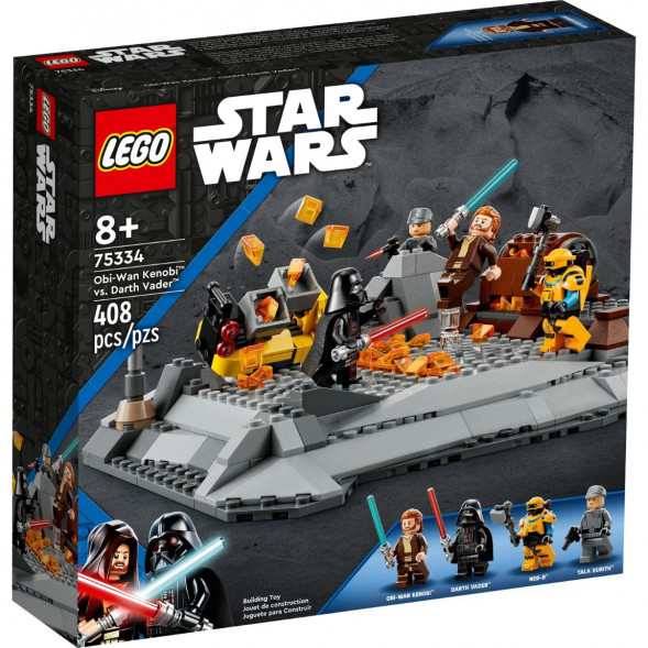 Конструктор LEGO Star War 75334 Оби-Ван Кеноби против Дарта Вейдера в Чите