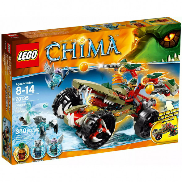 Конструктор LEGO Legends of Chima 70135 Огненный Страйкер Краггера в Чите