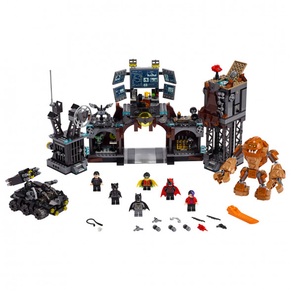 Конструктор LEGO Super Heroes 76122 Вторжение Глиноликого в бэт-пещеру в Чите