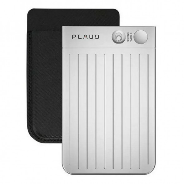 Диктофон с искусственным интеллектом GPT-5 Plaud Note, Silver/серебристый в Чите