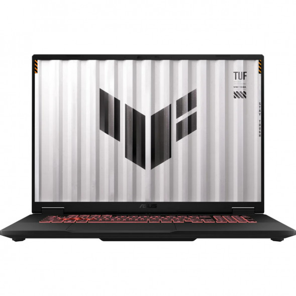 Ноутбук ASUS TUF Gaming A18 FA808PP-S8034 (18&amp;quot;, 2025, IPS, AMD Ryzen 9 8940HX 2.4ГГц, 16 ядер, 16ГБ DDR5, 512ГБ SSD, NVIDIA GeForce RTX 5070 8 ГБ, без ОС), серый в Чите
