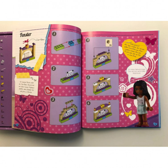 Книга и набор кубиков LEGO Friends Buch &amp;amp; Steine-Set Zwei Freundinnen auf Schatzsuche в Чите