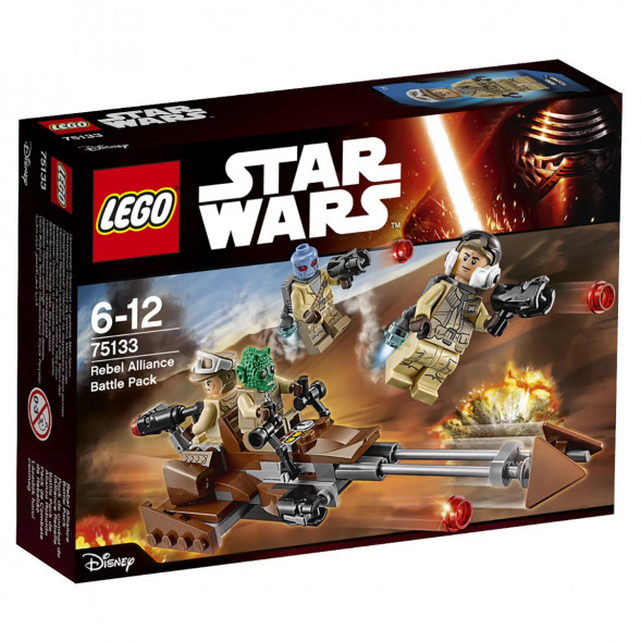 Конструктор LEGO Star Wars 75133 Боевой набор Повстанцев в Чите