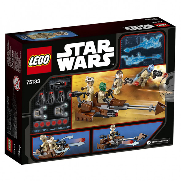 Конструктор LEGO Star Wars 75133 Боевой набор Повстанцев в Чите