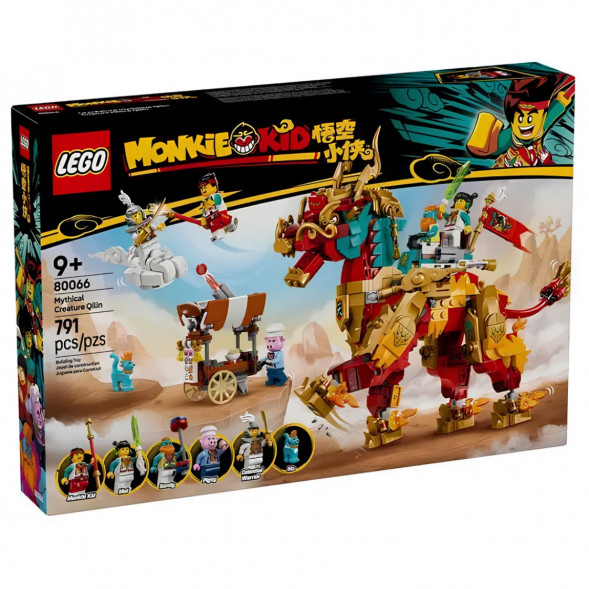 Конструктор LEGO Monkie Kid 80066 Мифическое существо Цилинь в Чите