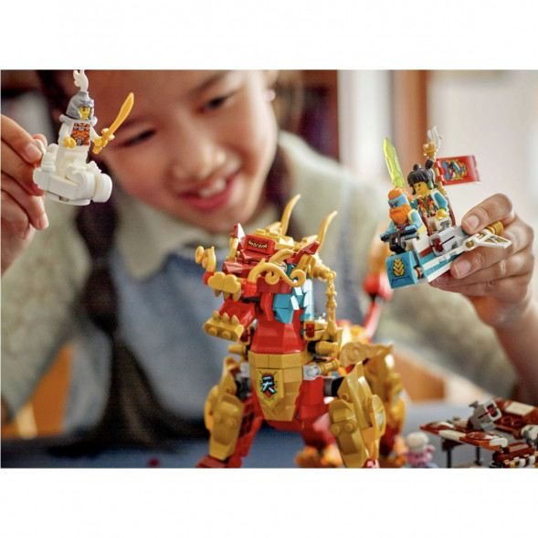 Конструктор LEGO Monkie Kid 80066 Мифическое существо Цилинь в Чите
