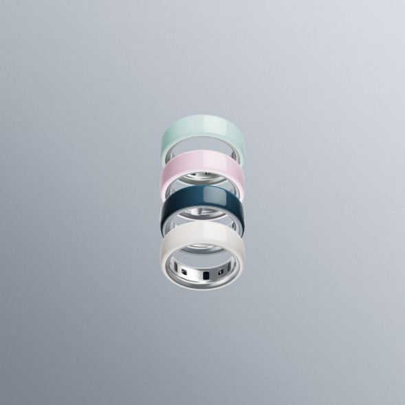 Умное кольцо Oura Ring 4 Ceramic (размер 6), Темная ночь/Midnight в Чите