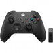 Геймпад Microsoft Xbox One and Series S/X Controller + беспроводной адаптер для PC, черный в Чите